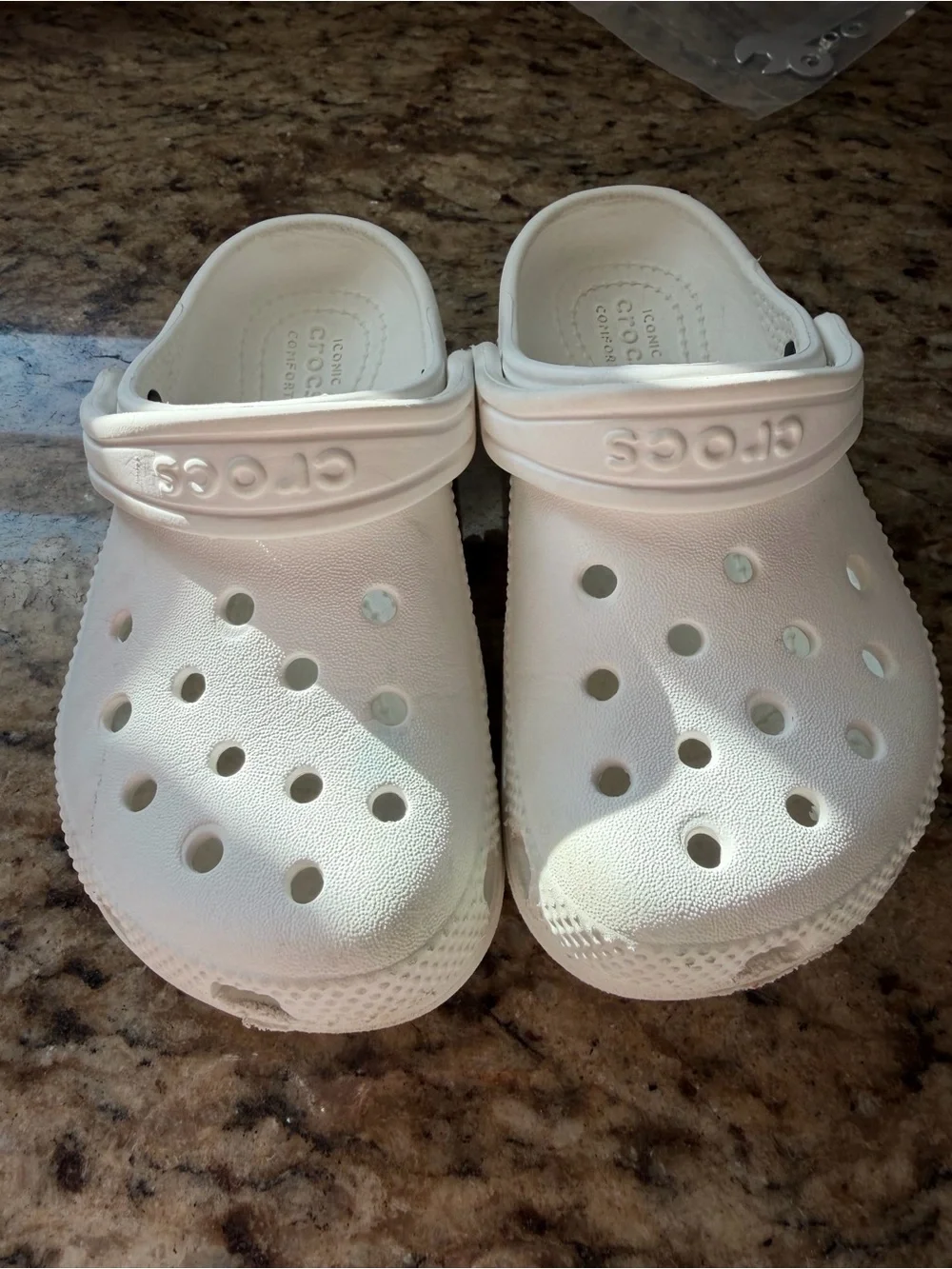 CROCS Kids Classic Clog in White